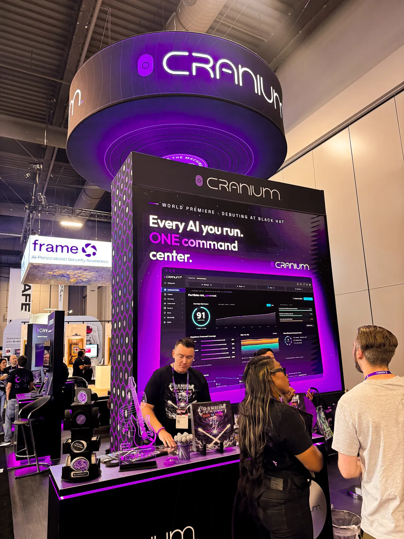 Every AI you run. One command center. — Cranium at Black Hat USA 2026
