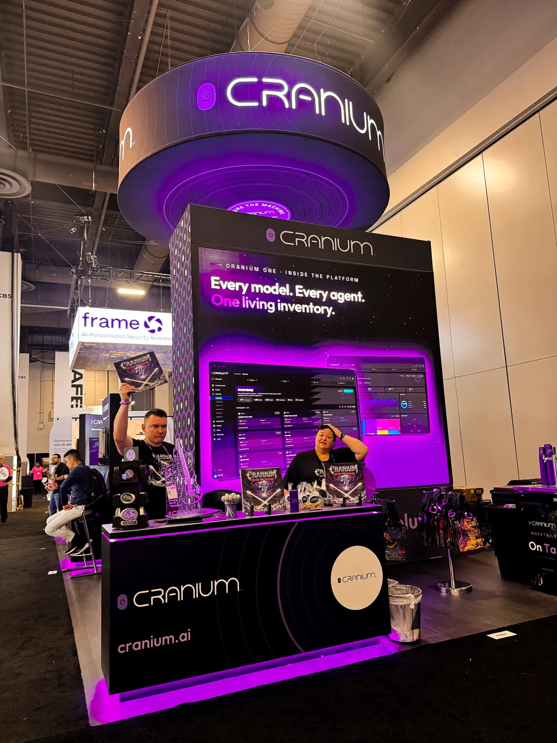 A Craniac working the counter at full tilt