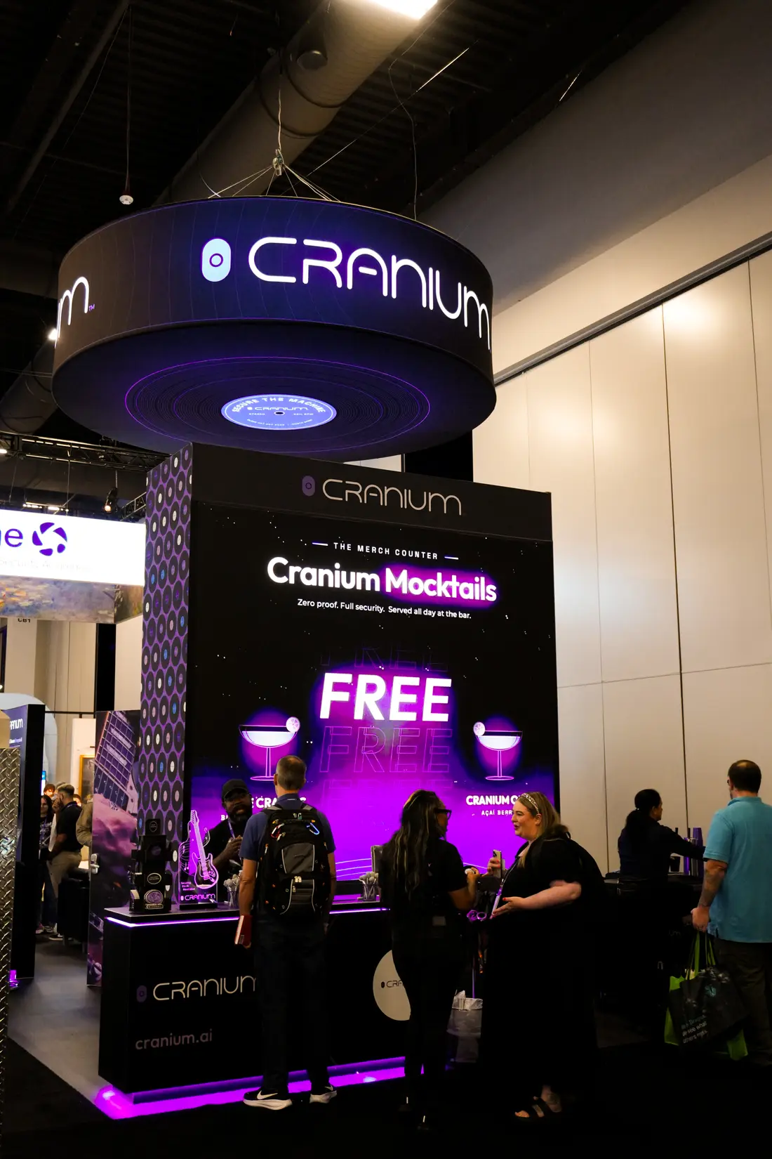 Free Cranium mocktails, and the queue that came with them