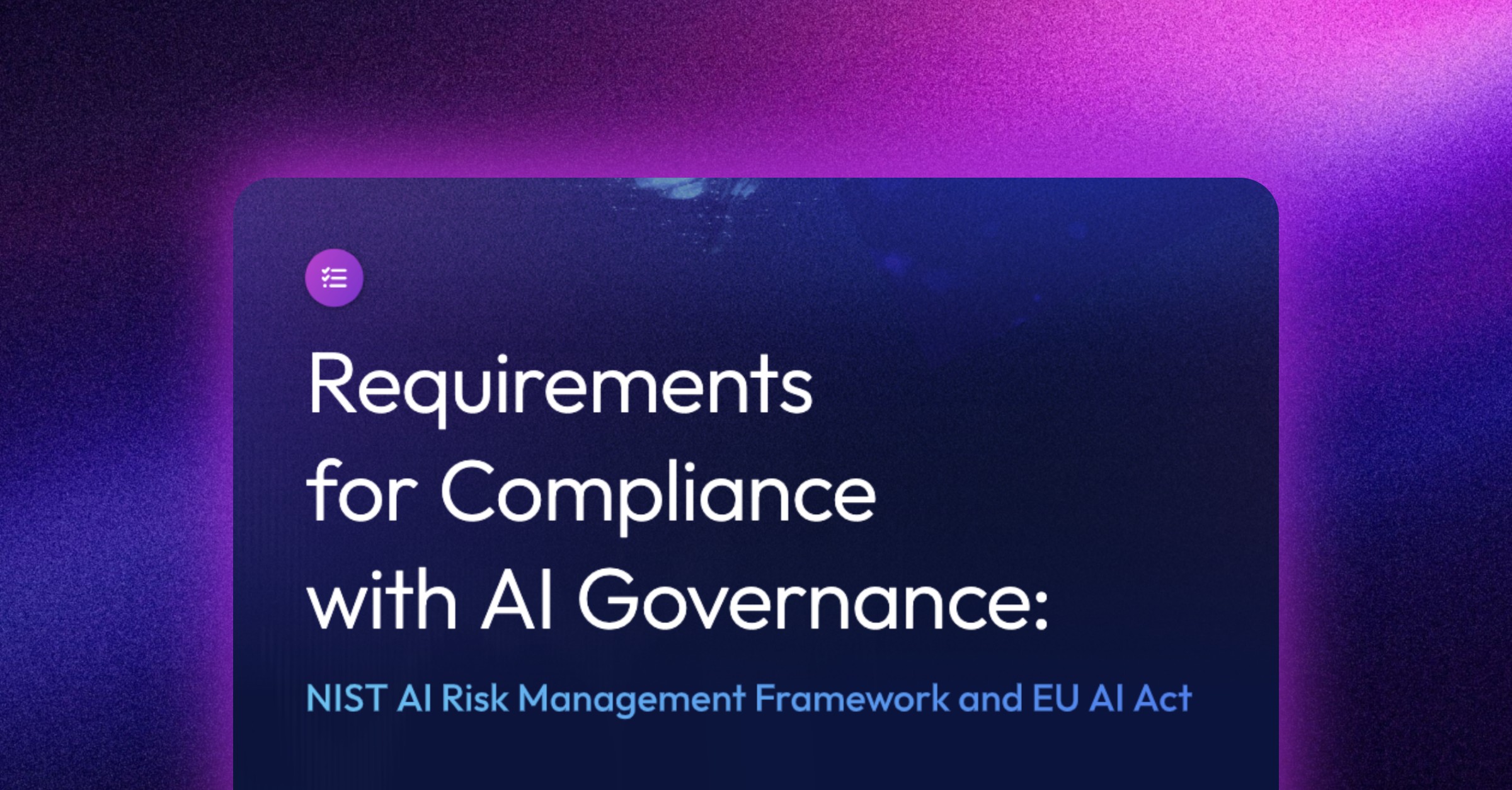 Compliance with AI Governance ebook thumbnail