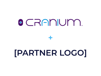 cranium logo, a plus sign, and the text saying Partner logo