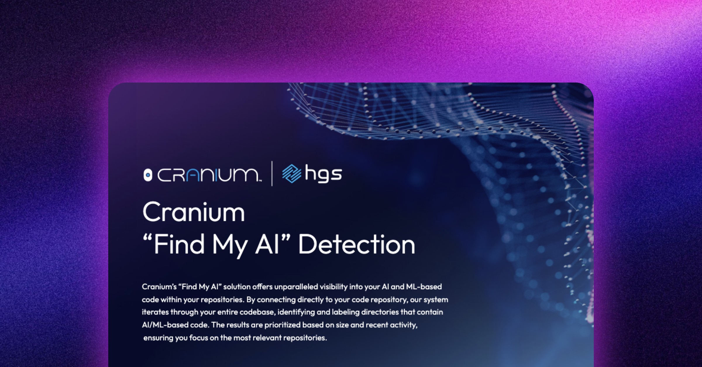 Thumbnail of Cranium's "Find My AI" Detection Document.